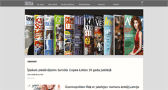 Desktop Screenshot of lilita.lv